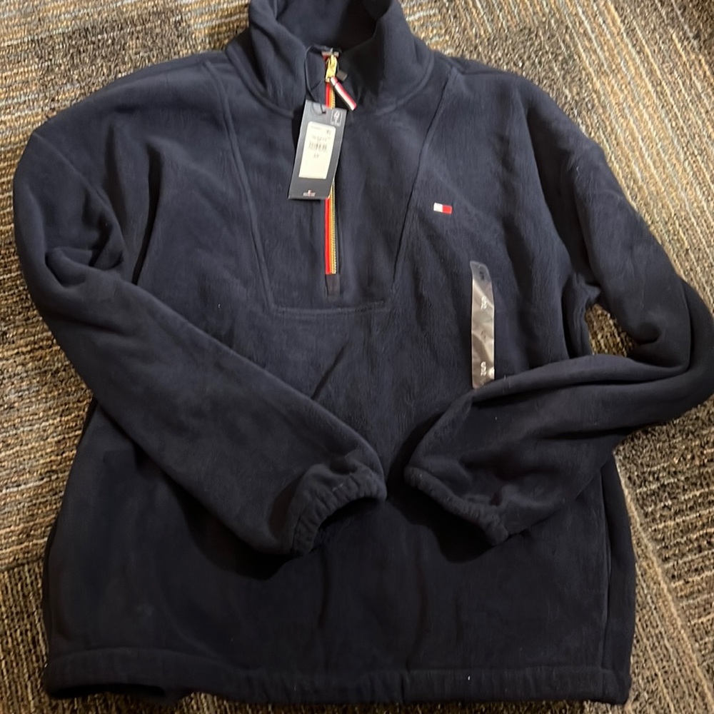 NWT Tommy Hilfiger Half-zip fleece